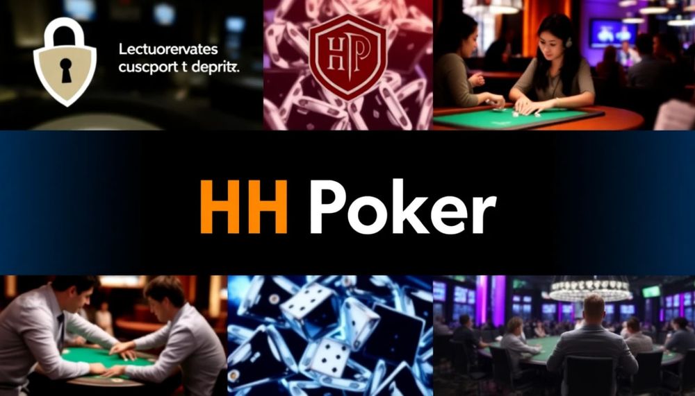 hhpoker安卓下载 - 高端德州扑克APP界面